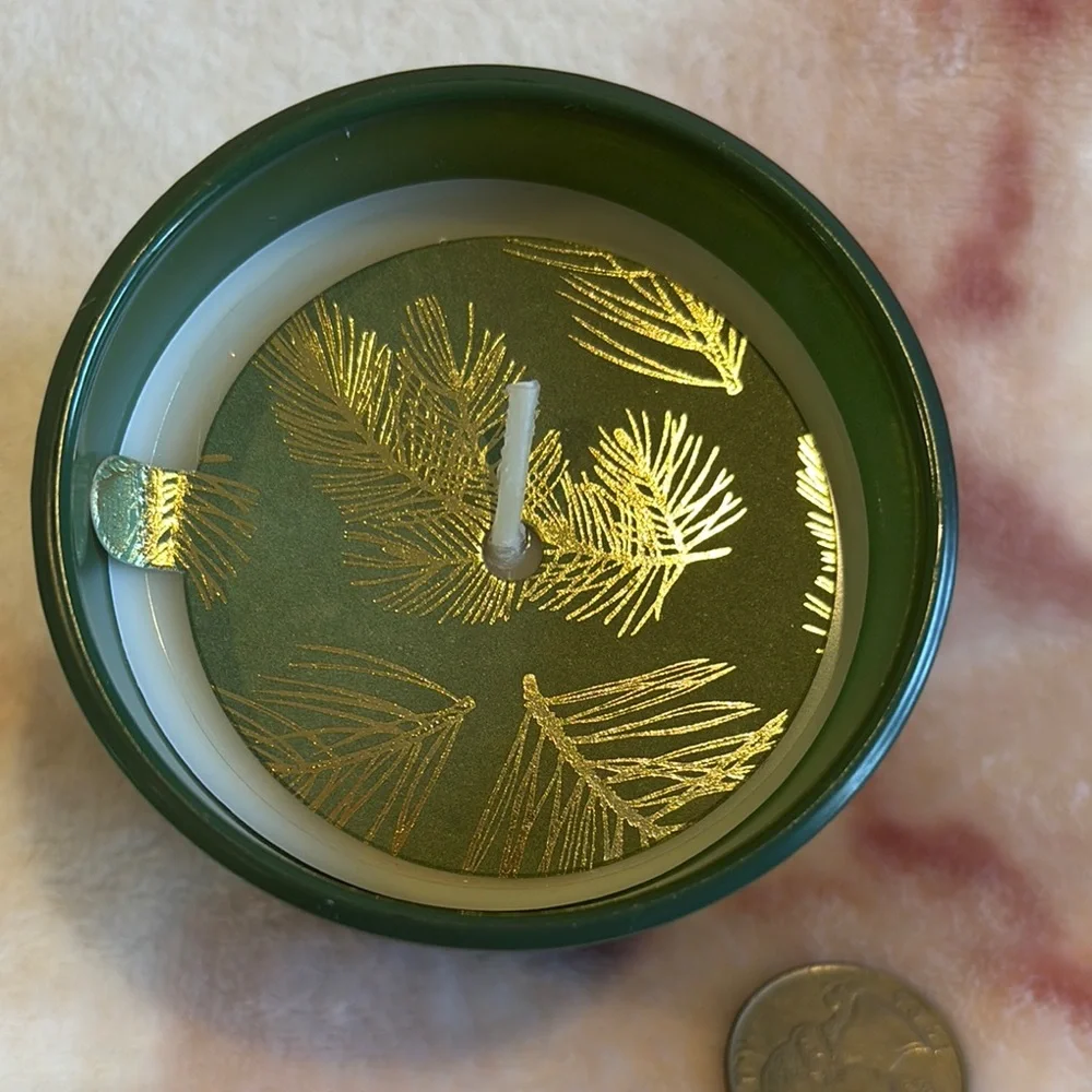 Sur La Table Balsam Clove Soy Candle Green Glass